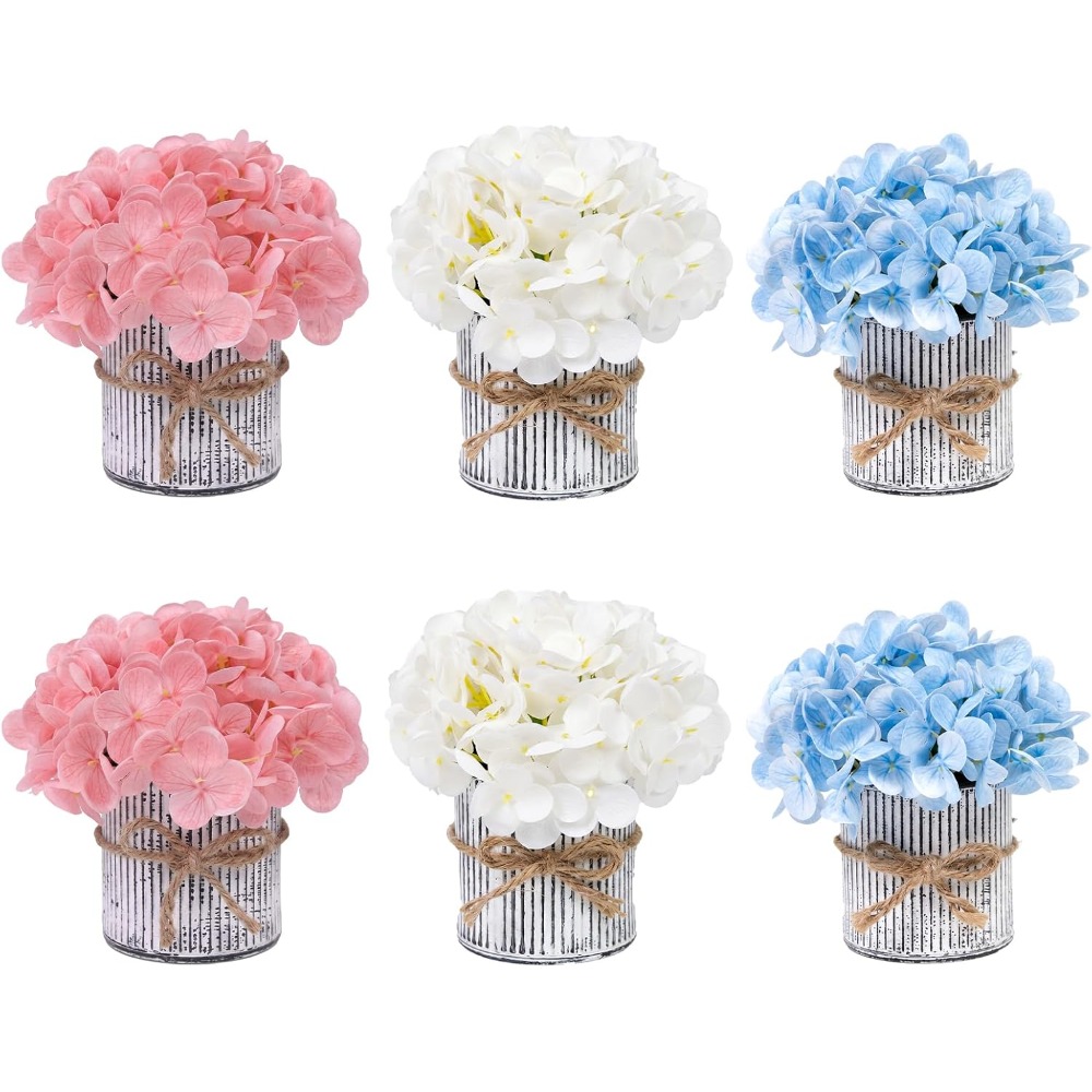 Bonsai Garden Centre - 1PC Hydrangea Artificial Flowers Wedding Home