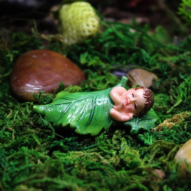 Bonsai Garden Pot - Fairy Miniature Figurine Statue Resin Garden