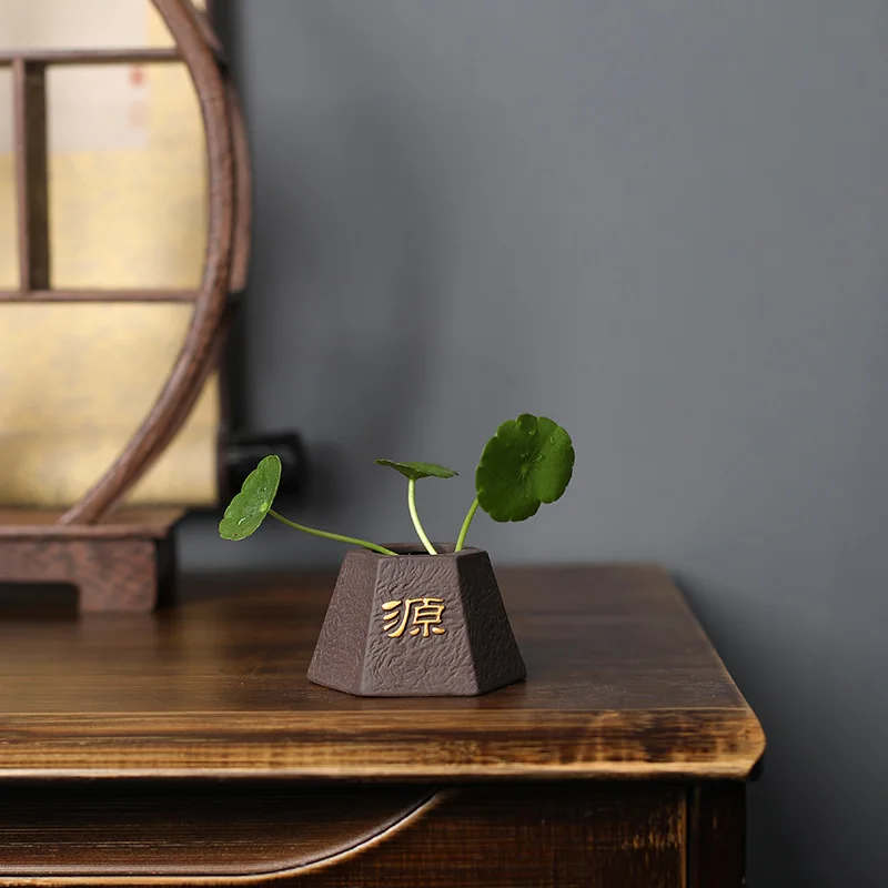 Creative Purple Clay Tea Pet F - Bonsai Garden Pot review and price