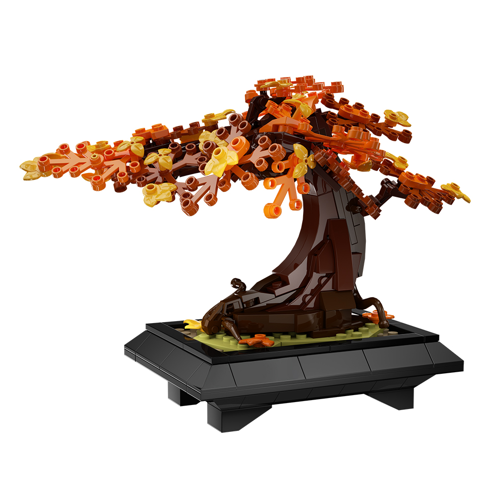 Gobricks MOC Four Season Bonsa - Bonsai Garden Lego review and price