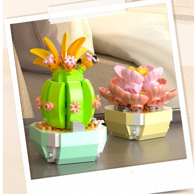 Flower Succulents Building Blo - Bonsai Garden Lego review and price