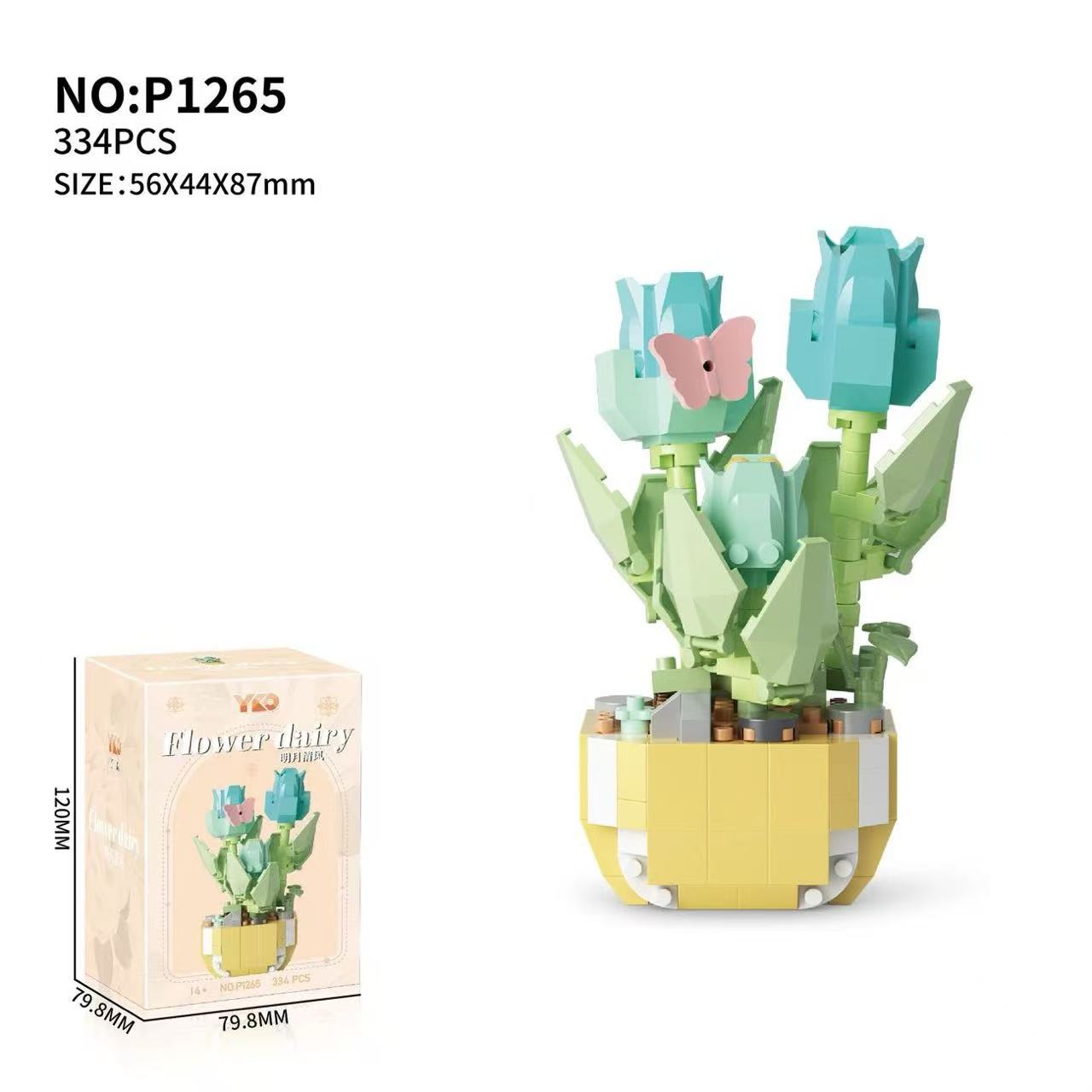 Mini Potted Flowers Building B - Bonsai Garden Lego review and price