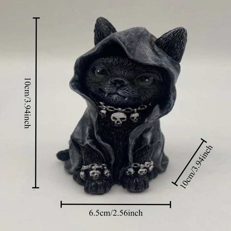 Halloween Magic Cat Resin Craf - Bonsai Garden For Desk review and price