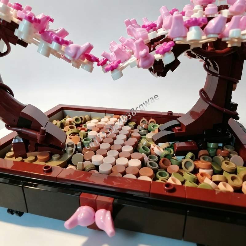 673PCS Bonsai Park Cherry Blos - Bonsai Garden Lego review and price