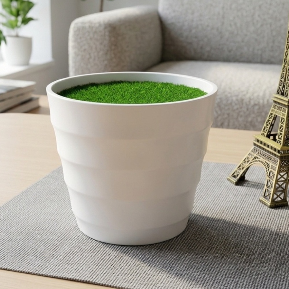 Plastic Lawn Vase with Artific - Bonsai Garden Restaurant review and price