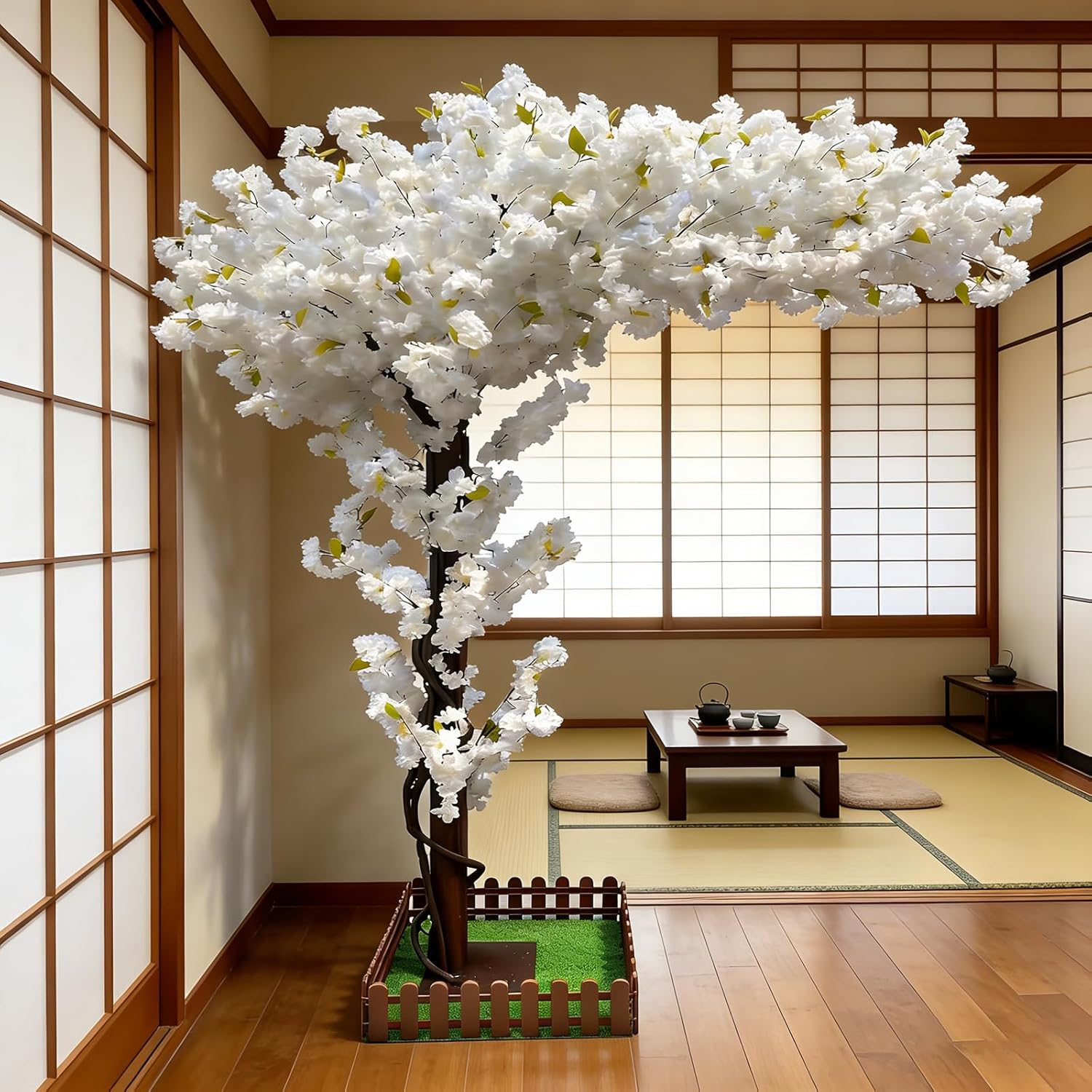 Large Artificial White Cherry  - Bonsai Garden Restaurant review and price