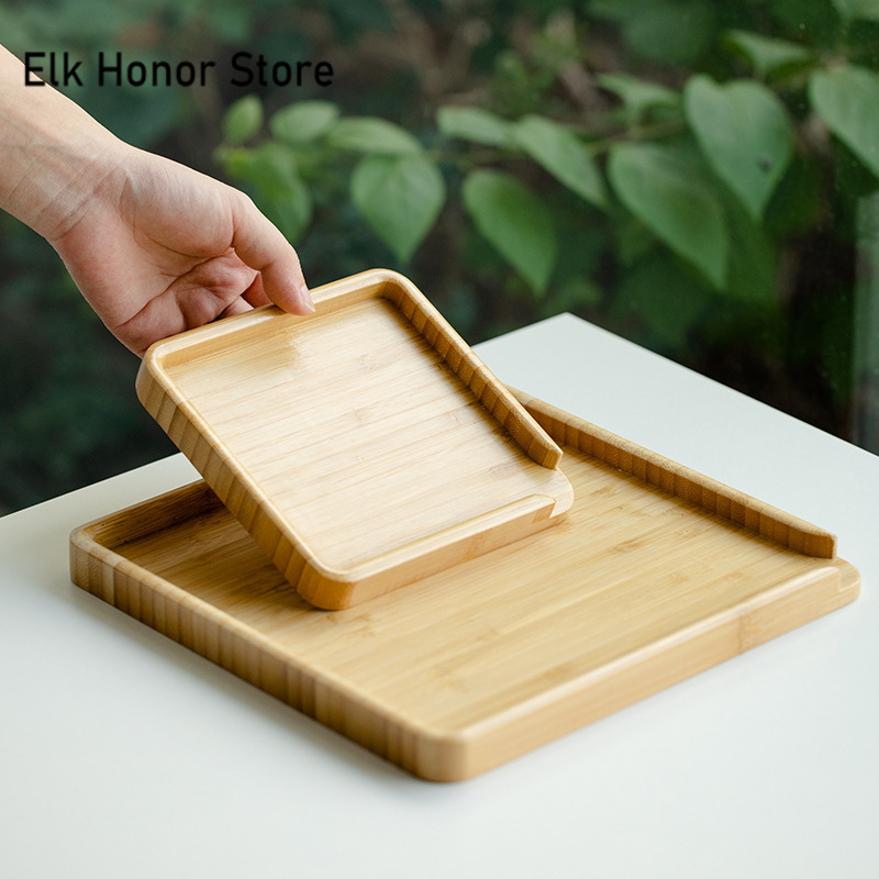 Chinese Bamboo Food Tray Puer  - Bonsai Garden Pot review and price