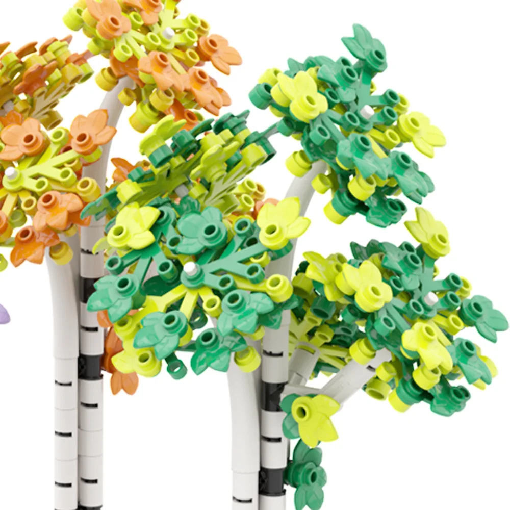 152PCS MOC Building Blocks Gar - Bonsai Garden Lego review and price