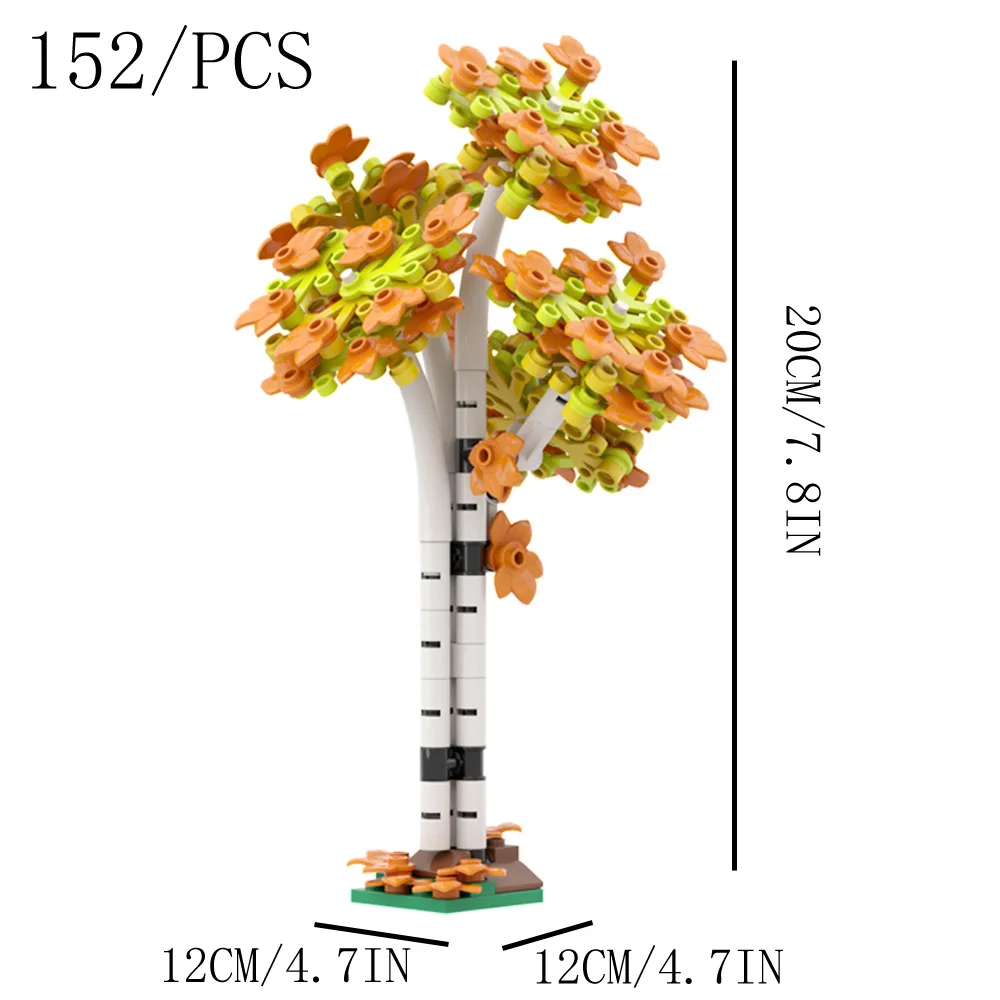 152PCS MOC Building Blocks Gar - Bonsai Garden Lego review and price