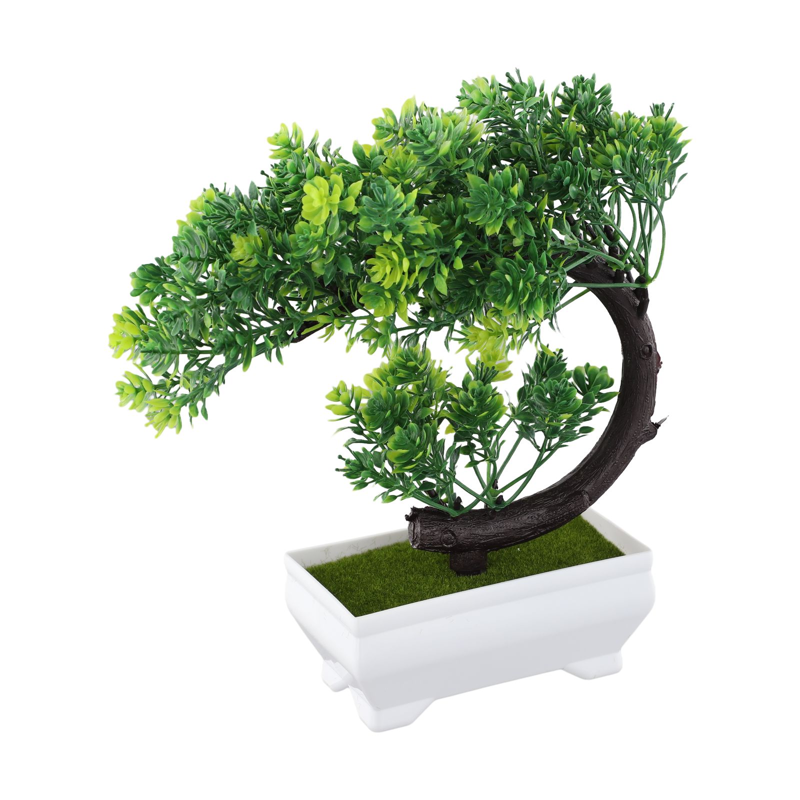 Plastic potted bonsai ornament - Bonsai Garden For Desk review and price