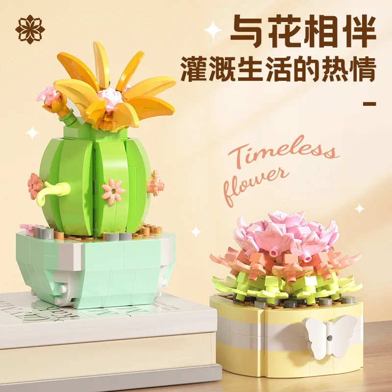 Flower Succulents Building Blo - Bonsai Garden Pot review and price