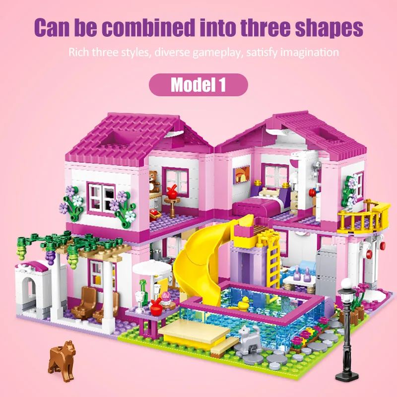 City Scale Summer Villa House  - Bonsai Garden Lego review and price