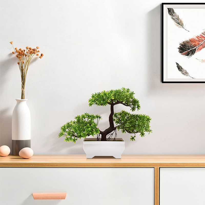 Artificial Bonsai Plastic Bion - Bonsai Garden For Desk review and price