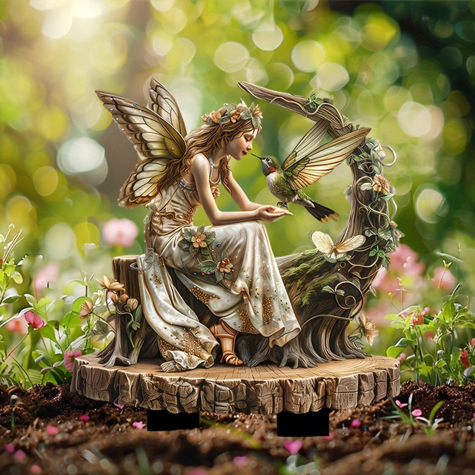 Fairy Decorative Garden Stake  - Bonsai Garden Pot review and price