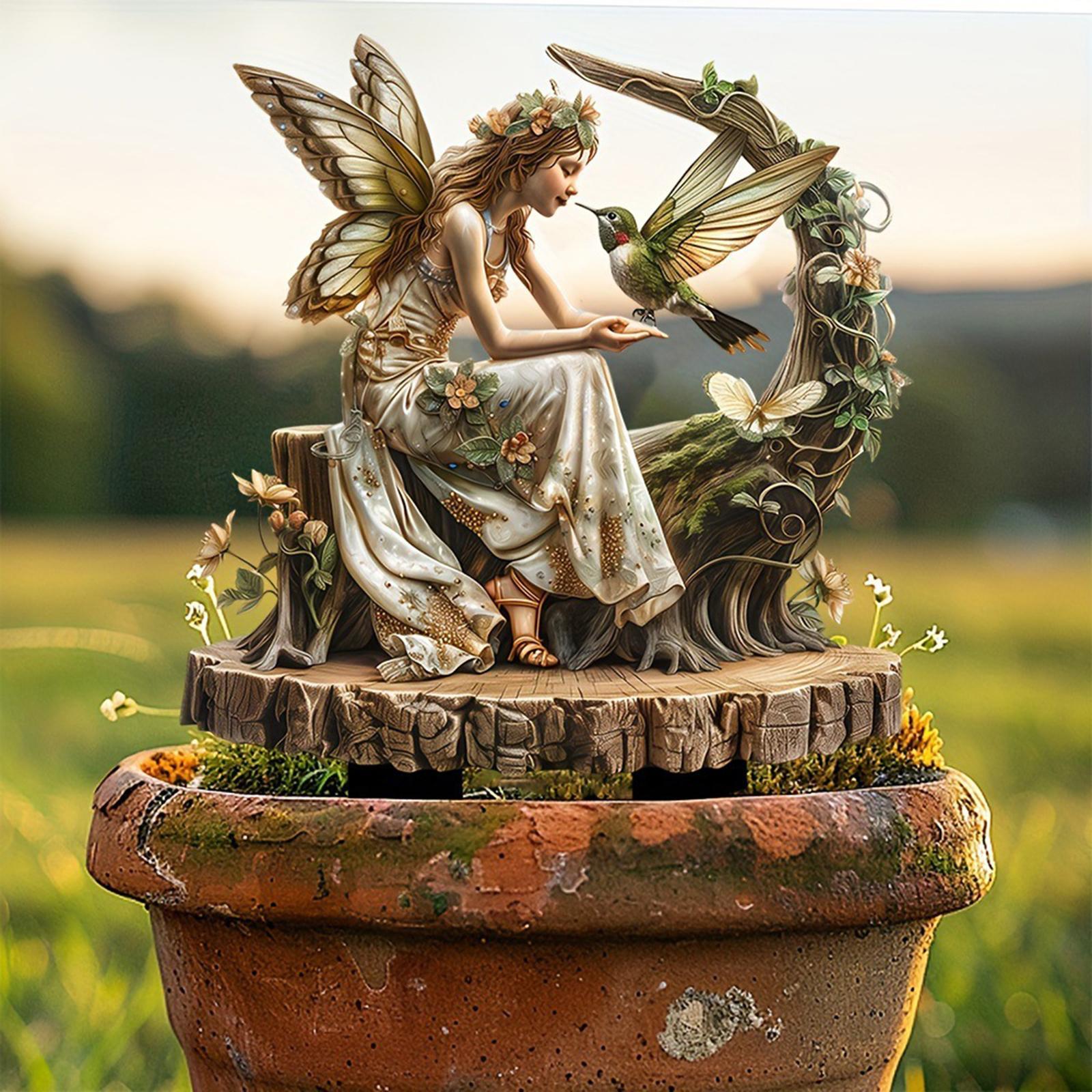 Fairy Decorative Garden Stake  - Bonsai Garden Pot review and price