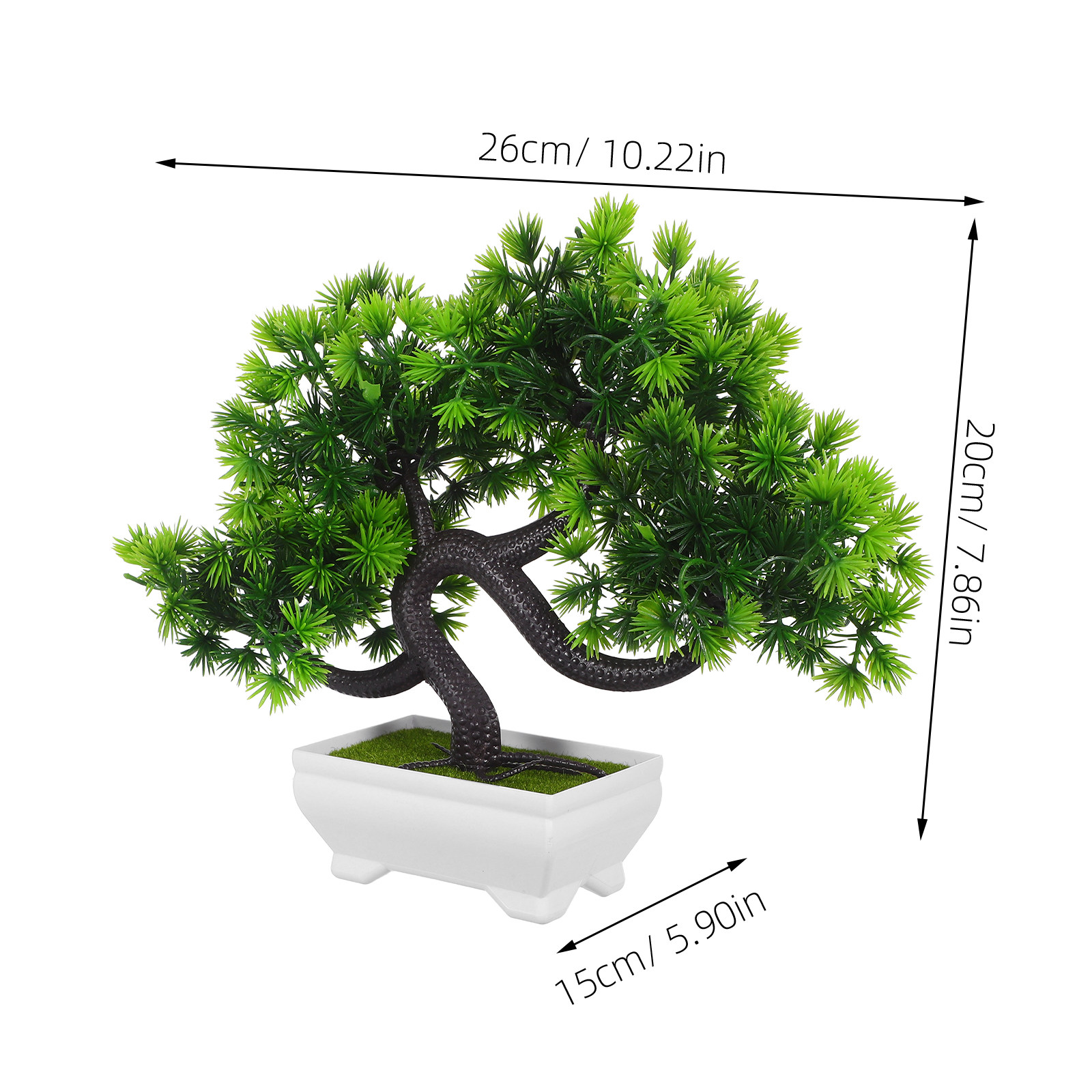 Simulation Pine Greeting Guest - Bonsai Garden Restaurant review and price