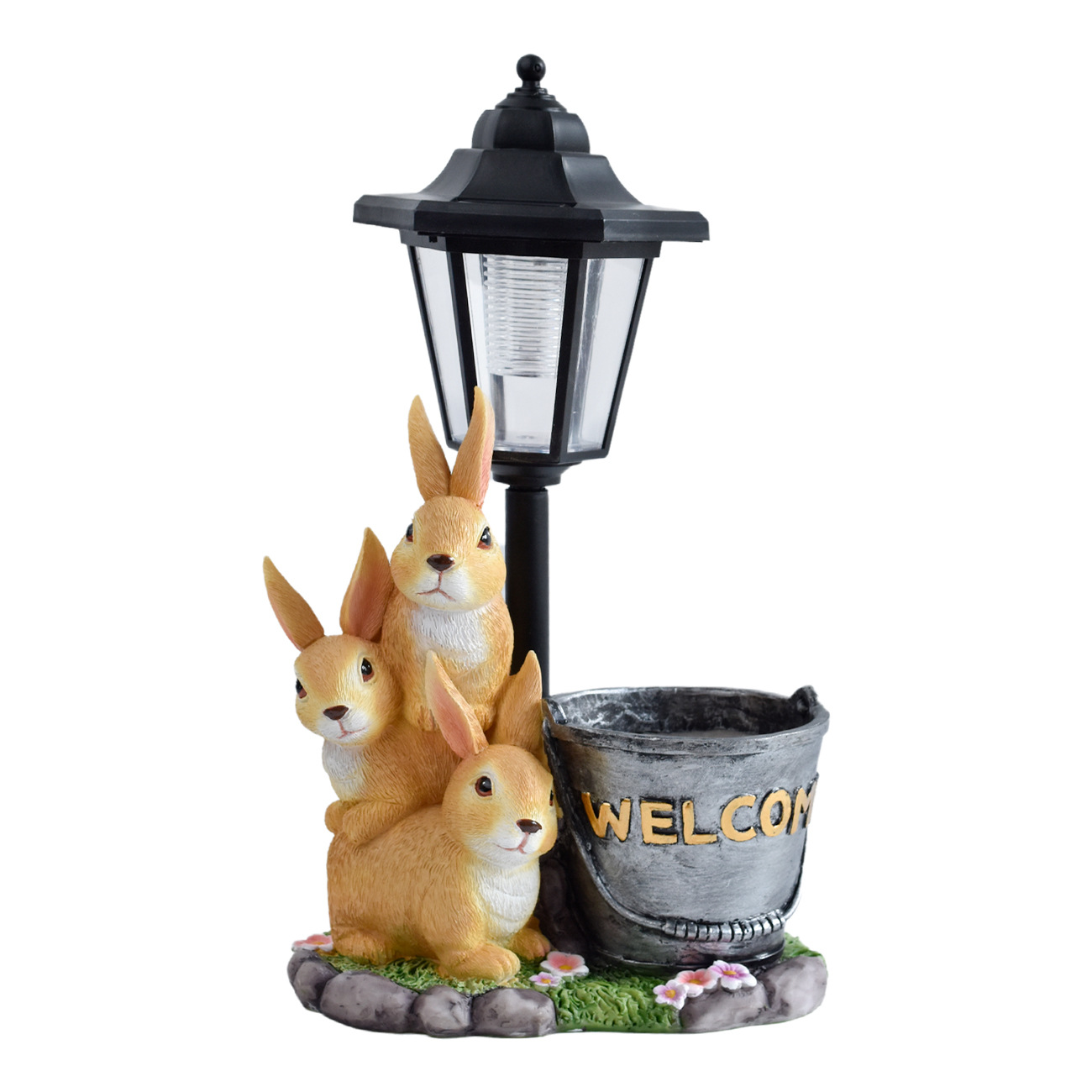 New rabbit solar garden light  - Bonsai Garden Pot review and price