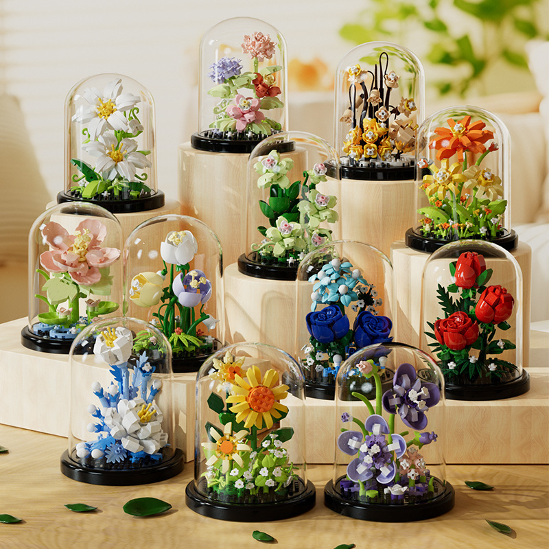 Flower Bouquet Bonsai Building - Bonsai Garden Lego review and price