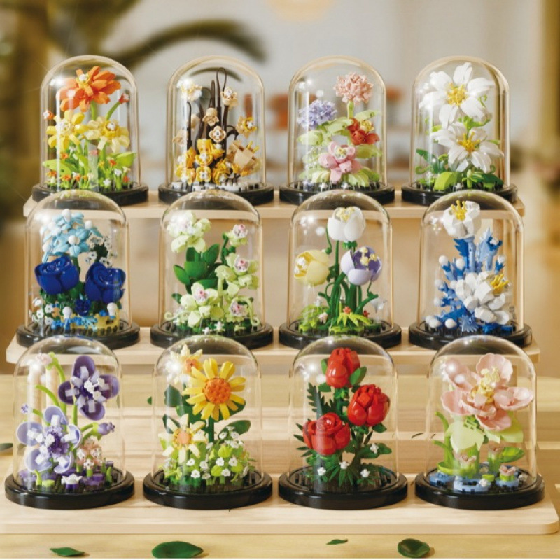 Flower Bouquet Bonsai Building - Bonsai Garden Lego review and price