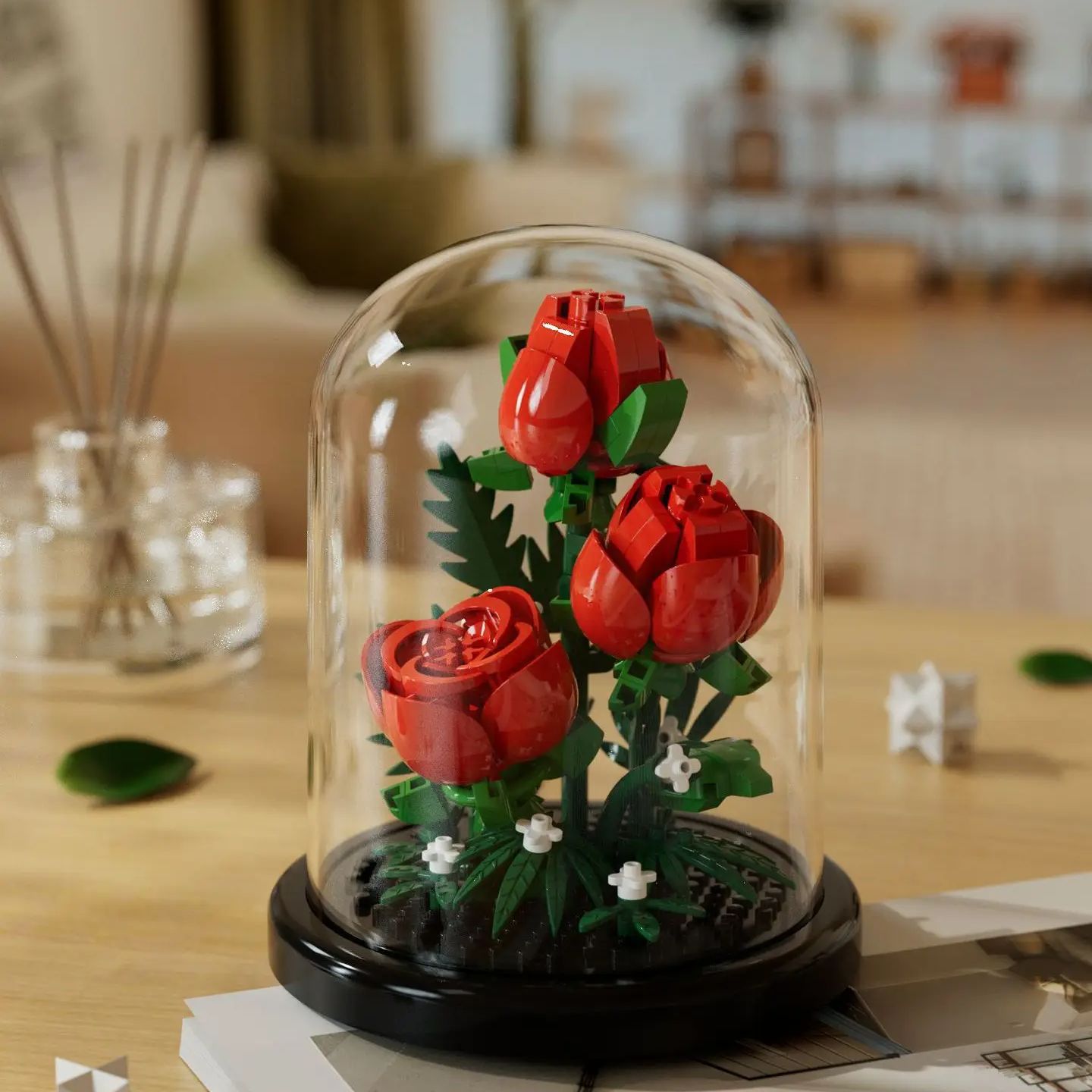 Flower Bouquet Bonsai Building - Bonsai Garden Lego review and price