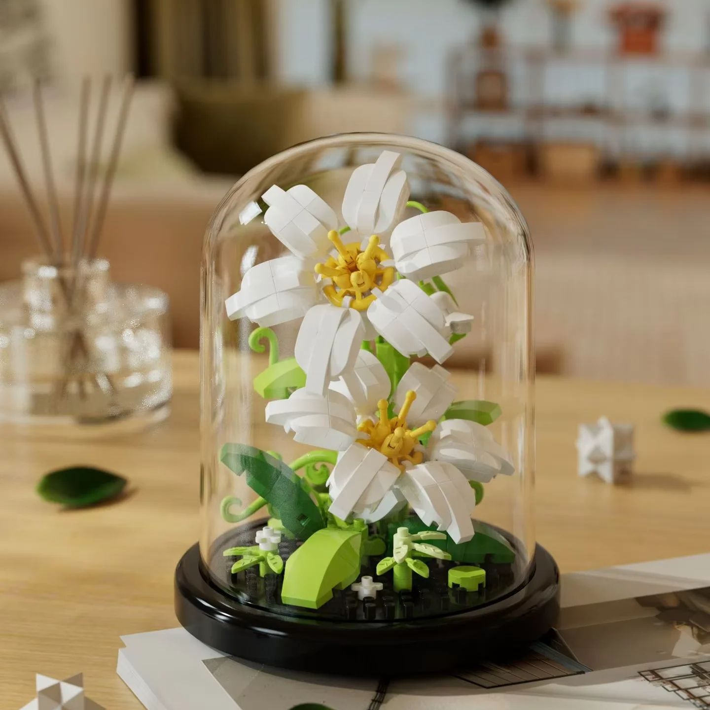 Flower Bouquet Bonsai Building - Bonsai Garden Lego review and price