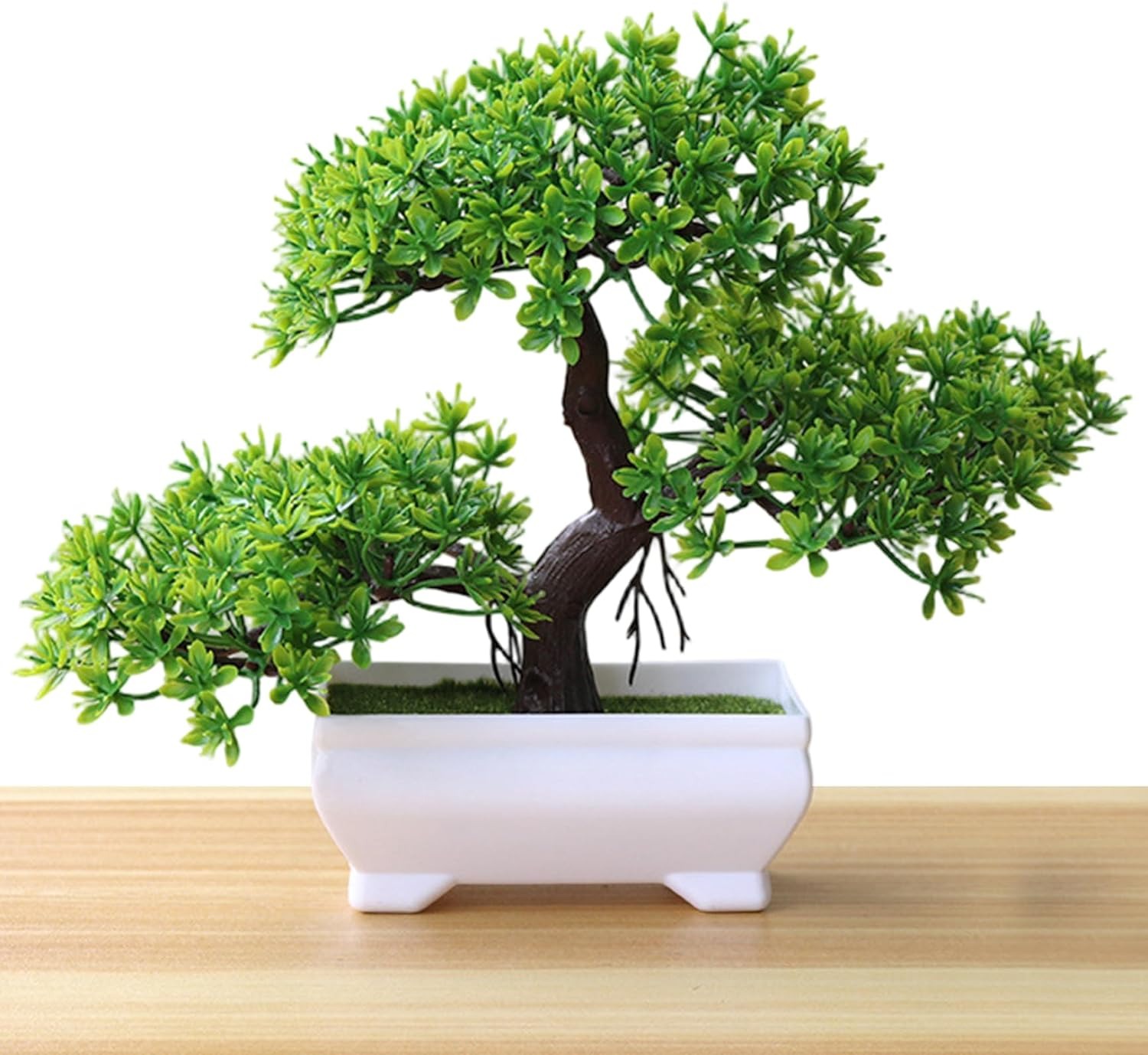 1/2Pcs Artificial Bonsai Tree  - Bonsai Garden Pot review and price